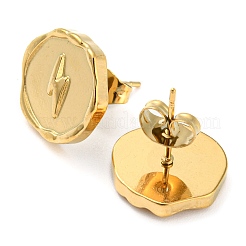 304 Stainless Steel Stud Earrings&nbsp;EJEW-I290-16G