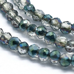 Electroplate Glass Beads Strands&nbsp;X-GLAA-F079-A-HP04