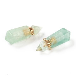 Faceted Natural Fluorite Pendants&nbsp;G-H252-D04