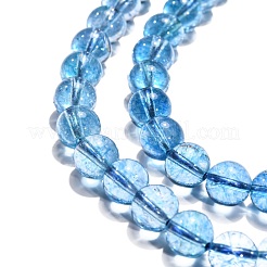Natural Quartz Crystal Beads Strands&nbsp;G-G099-8mm-21