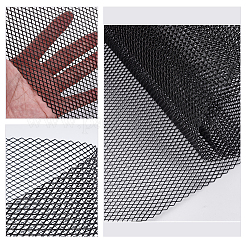 Aluminium Alloy Automotive Mesh&nbsp;AJEW-WH0348-771C