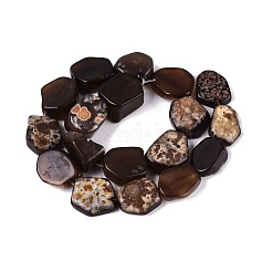Dyed Natural Agate Beads Strands&nbsp;G-Q606-23E-01