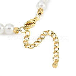 Rack Plating Brass Micro Pave Cubic Zirconia Charm Bracelets&nbsp;BJEW-P341-11G-02