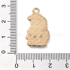 Christmas Theme Alloy Enamel Pendants&nbsp;ENAM-Q508-02B