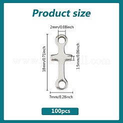 100Pcs 304 Stainless Steel Links/Connectors&nbsp;STAS-DC0016-57