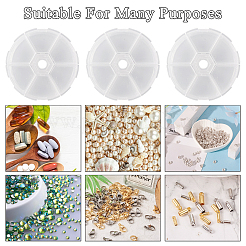 4Pcs Plastic Bead Containers&nbsp;CON-YS0001-04