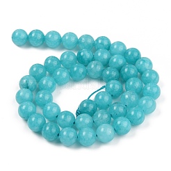 Natural White Jade Beads Strands&nbsp;G-B007-B03