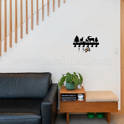 Iron Wall Mounted Hook Hangers&nbsp;HJEW-WH0018-021