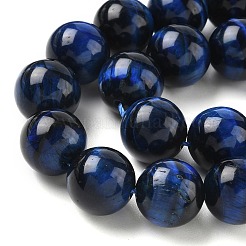 Natural Tiger Eye Bead Strands&nbsp;LS-G-P230-08-B-14mm