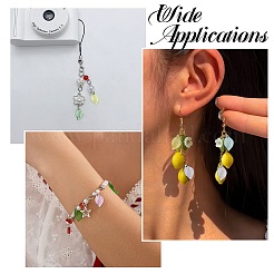 400Pcs Transparent Acrylic Pendants&nbsp;OACR-CJ0002-69