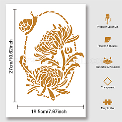 PET Hollow Out Drawing Painting Stencils&nbsp;DIY-WH0421-0055