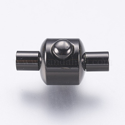 Brass Bayonet Clasps&nbsp;KK-F734-09B-NR