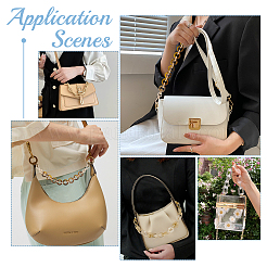 2 Strand Round Resin Bag Handles&nbsp;FIND-WR0003-95B