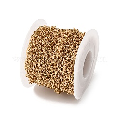 304 Stainless Steel Rolo Chains&nbsp;CHS-G049-02G-01