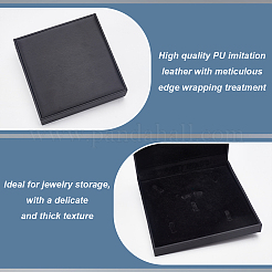 PU Leather Jewelry Set Storage Gift Box&nbsp;CON-WH0104-09
