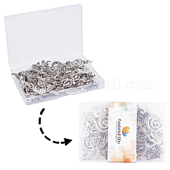 Tibetan Style Alloy Pendants&nbsp;PALLOY-PH0001-07AS