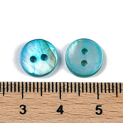 Freshwater Shell Buttons&nbsp;SHEL-C005-01C-11