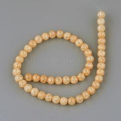 Synthetic Crackle Quartz Beads Strands&nbsp;X-GLAA-S134-6mm-07