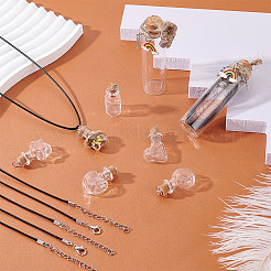 Transparent Glass Empty Bottles&nbsp;AJEW-NB00008