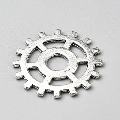 Tibetan Style Zinc Alloy Gear Pendants&nbsp;PALLOY-CJC0020-09AS