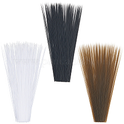 900Pcs 3 Colors Plastic Simulated Animal Whiskers for Crafts Needle Felting&nbsp;DIY-CY0002-73