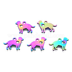 Ion Plating(IP) 304 Stainless Steel Puppy Pendants&nbsp;STAS-Q201-JN213
