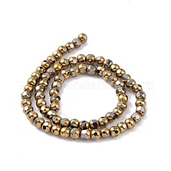 Electroplated Non-magnetic Synthetic Hematite Beads Strands&nbsp;G-G862-02G