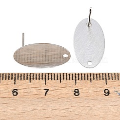 316 Stainless Steel Stud Earring Findings&nbsp;LS-STAS-D389-01P