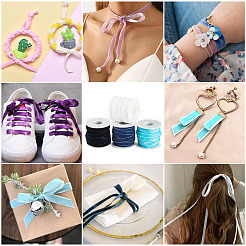 40 Yards 4 Colors Single Face Velvet Ribbon&nbsp;SRIB-TA0001-35A