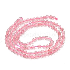 2 Strands Natural Strawberry Quartz Beads Strands&nbsp;G-GO0001-64