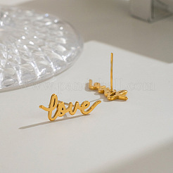 Valentine's Day 304 Stainless Steel Stud Earrings&nbsp;WGDA88F-01