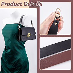 2Pcs 2 Colors Cowhide Wide Bag Handles&nbsp;FIND-PH0024-27
