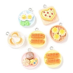 Opaque Resin Pendants&nbsp;X-RESI-V005-003