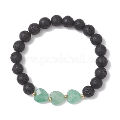 Natural Mixed Gemstone Beads Stretch Bracelets for Women&nbsp;BJEW-JB13204