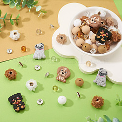 61Pcs DIY Beads Findings Kits&nbsp;DIY-TA0013-75