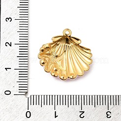 304 Stainless Steel Enamel Pendants&nbsp;STAS-P431-35B-G