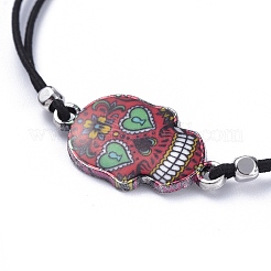 Adjustable Elastic Cord Bracelets&nbsp;BJEW-JB05282-M