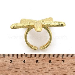 Starfish Brass Cuff Rings for Women&nbsp;RJEW-C123-01G