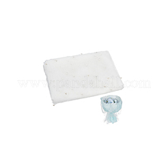 Organza Mesh Flower Bouquets Wrapping Paper&nbsp;OCOR-WH0092-34A
