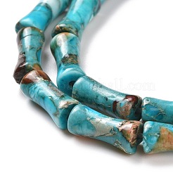 Natural Imperial Jasper Beads Strands&nbsp;G-P475-01E