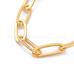 Brass Paperclip Chain Bracelets&nbsp;BJEW-JB05271