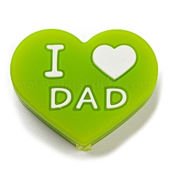 Father's Day Silicone Focal Beads&nbsp;LS-FIND-PW0005-12A