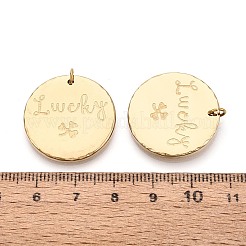Ion Plating(IP) 304 Stainless Steel Pendants&nbsp;STAS-T060-39G