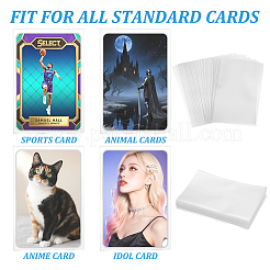 100Pcs Rectangle OPP Cellophane Card Sleeves&nbsp;OPP-WH0001-03