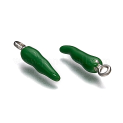 Brass Enamel Pendants&nbsp;PALLOY-H003-2