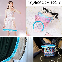 Chinlon Pleated Lace Trim&nbsp;OCOR-WH20012-21I