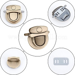8 Sets 8 Styles Alloy Mortise Lock&nbsp;FIND-WR0001-33