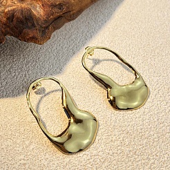 304 Stainless Steel Stud Earrings&nbsp;EJEW-P311-01G