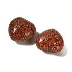 Synthetic Goldstone Heart Love Stone&nbsp;GG-CBAA0EE-03-20A