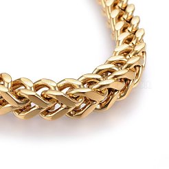 304 Stainless Steel Chain Bracelets&nbsp;BJEW-L631-38G